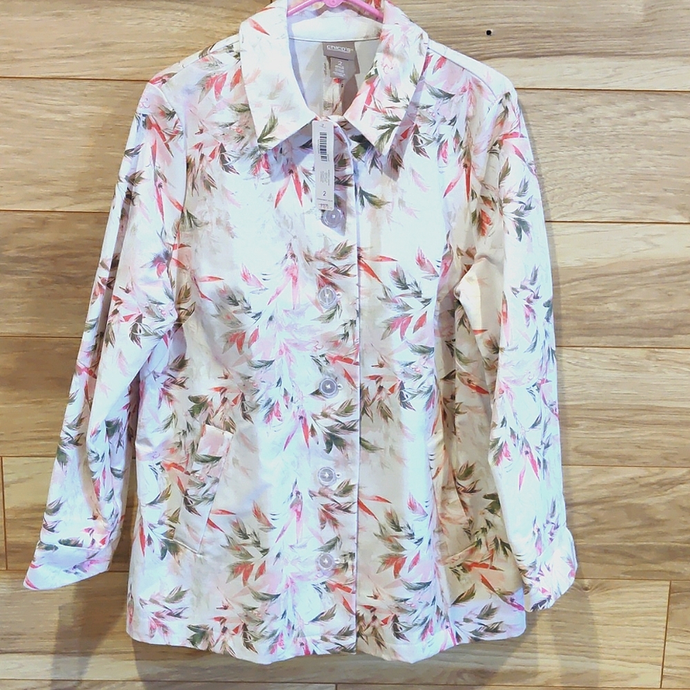 CHICO'S Fall/Spring jacket L